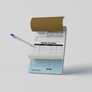 BLOCOS AUTOCOPIATIVO - 50 FOLHAS (50X2) Papel Auto-Copiativo 56g 10x15cm   Colado 50x2 vias (Branca e Azul) - 50 Folhas 1ª Via - 50 Folhas 2ª Via